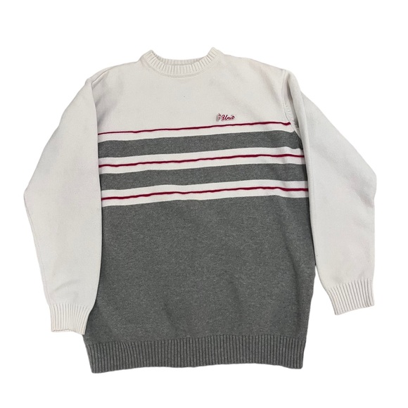 VINTAGE G Unit Sweater Mens XL White 50 Cent Hip Hop Music 90s - Picture 1 of 7